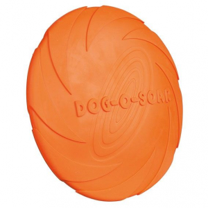 Trixie Dog Disc Naturgummi-Frisbee, schwimmend - 18 cm